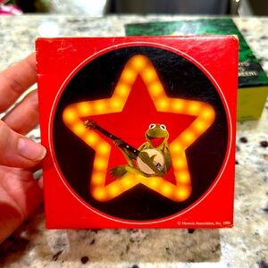 JIM HENSON HALLMARK CARDS 1981 KERMIT THE FROG BANJO 7” PUZZLE